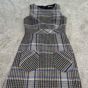 Plaid Sweater Dress